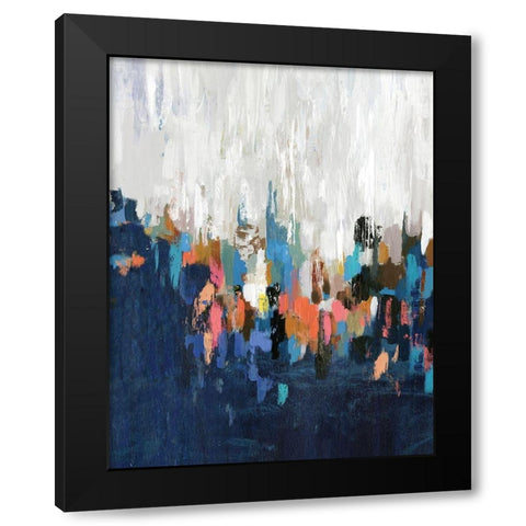 Speciality II  Black Modern Wood Framed Art Print with Double Matting by PI Studio