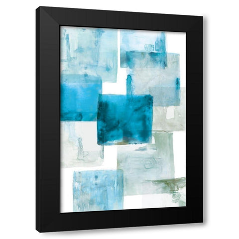 Aperture I  Black Modern Wood Framed Art Print by PI Studio