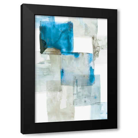 Aperture II  Black Modern Wood Framed Art Print with Double Matting by PI Studio