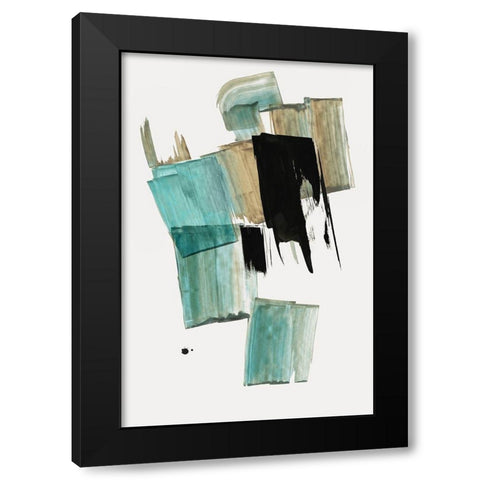 Adaptation I  Black Modern Wood Framed Art Print by PI Studio