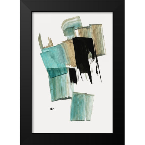 Adaptation I  Black Modern Wood Framed Art Print by PI Studio