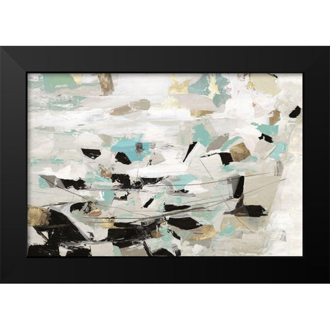 Kindred  Black Modern Wood Framed Art Print by PI Studio