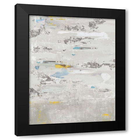 Silver Bluffs  Black Modern Wood Framed Art Print with Double Matting by PI Studio