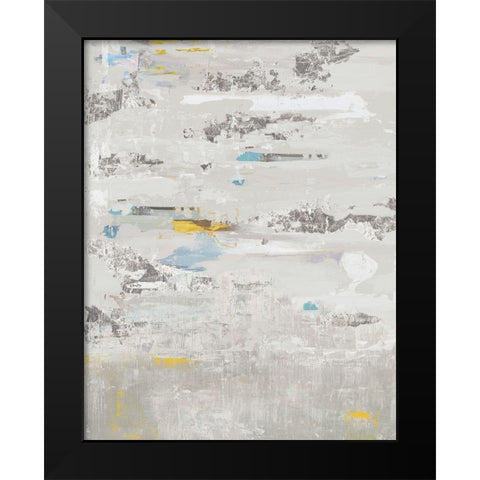 Silver Bluffs  Black Modern Wood Framed Art Print by PI Studio