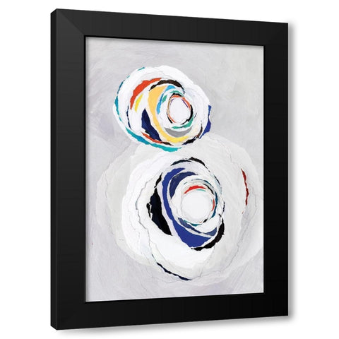 Olympus II  Black Modern Wood Framed Art Print with Double Matting by PI Studio