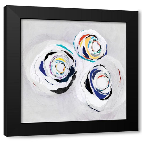 Olympus III  Black Modern Wood Framed Art Print with Double Matting by PI Studio