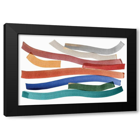 Ambition II  Black Modern Wood Framed Art Print with Double Matting by PI Studio