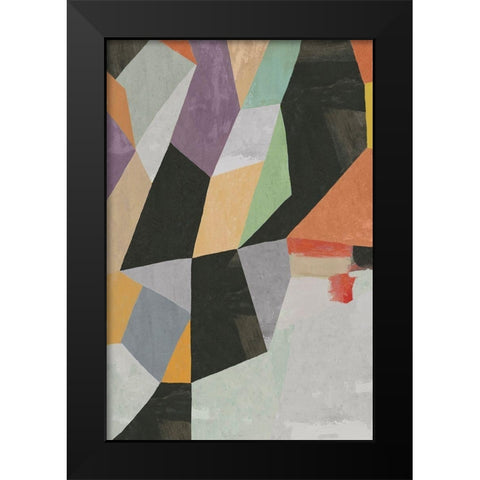 Entanglement I  Black Modern Wood Framed Art Print by PI Studio