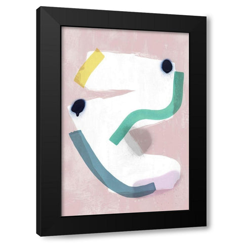 Creating the Space I Black Modern Wood Framed Art Print with Double Matting by PI Studio