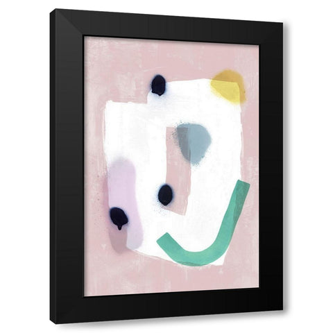 Creating the Space II Black Modern Wood Framed Art Print with Double Matting by PI Studio