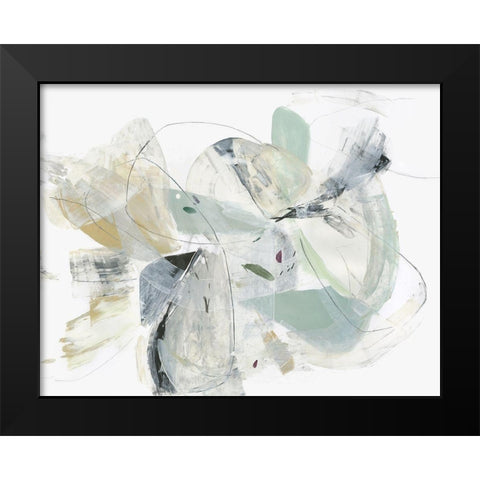 Breath In Between II   Black Modern Wood Framed Art Print by PI Studio