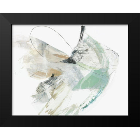 Breath In Between III  Black Modern Wood Framed Art Print by PI Studio