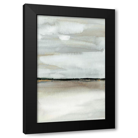 Home Before Dark III   Black Modern Wood Framed Art Print by PI Studio