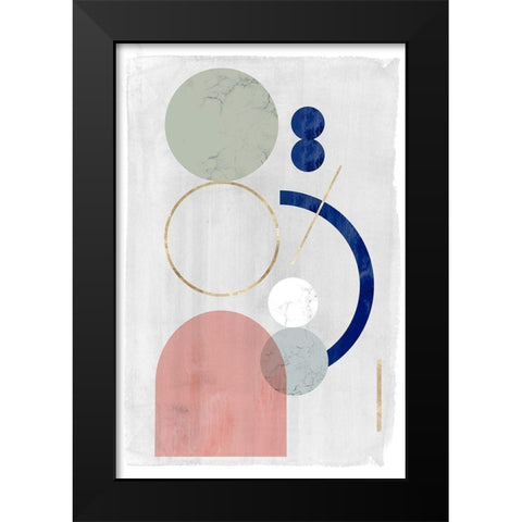 Joy and Philosophy II Black Modern Wood Framed Art Print by PI Studio