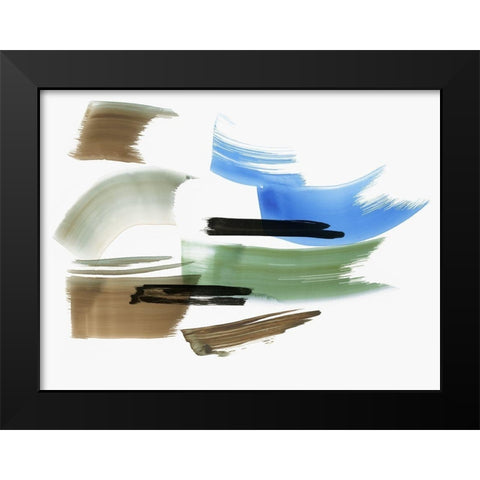 Emanation I Black Modern Wood Framed Art Print by PI Studio