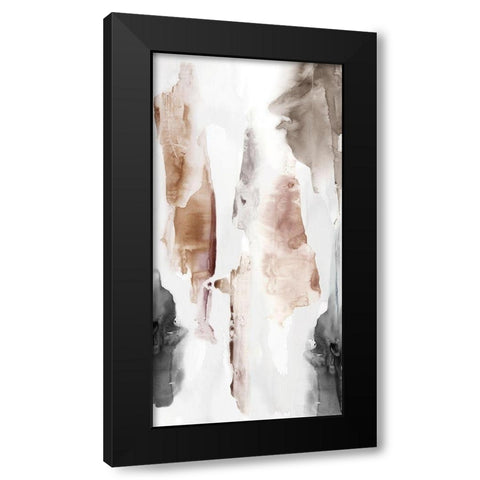 Release Moment Neutral Version Black Modern Wood Framed Art Print with Double Matting by PI Studio