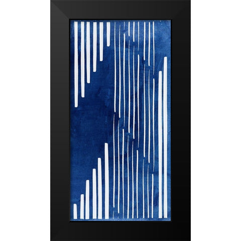 Divergent I  Black Modern Wood Framed Art Print by PI Studio