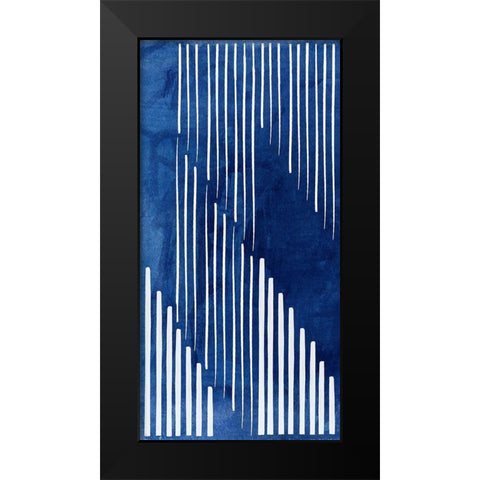 Divergent II   Black Modern Wood Framed Art Print by PI Studio