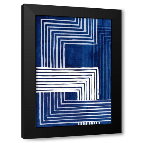 Tighten Up II   Black Modern Wood Framed Art Print with Double Matting by PI Studio