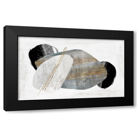 Magestic Stillness Black Modern Wood Framed Art Print by PI Studio