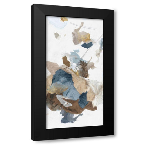 Autumn Shadow II Black Modern Wood Framed Art Print with Double Matting by PI Studio