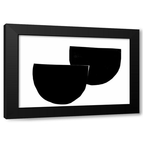 Adjusting Black Modern Wood Framed Art Print with Double Matting by PI Studio