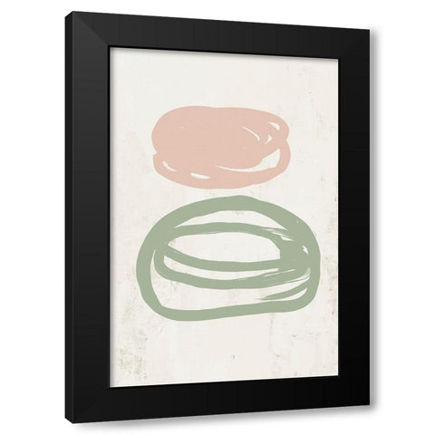 Wind It Up  Black Modern Wood Framed Art Print with Double Matting by PI Studio