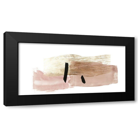 Glazed Black Modern Wood Framed Art Print by PI Studio