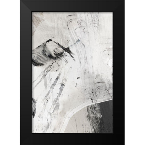 Masquerade I  Black Modern Wood Framed Art Print by PI Studio