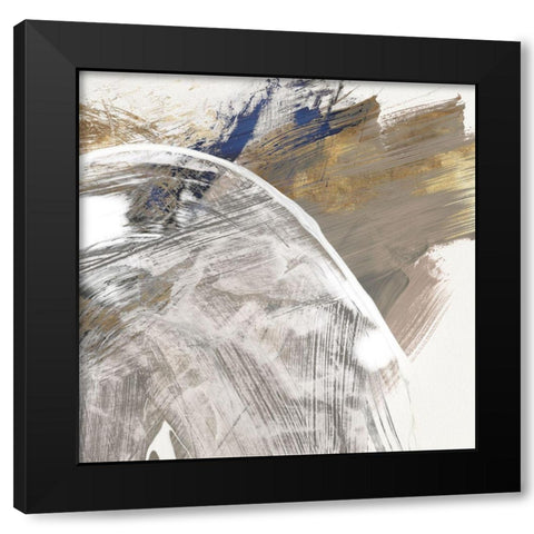 Enlightenment I  Black Modern Wood Framed Art Print with Double Matting by PI Studio