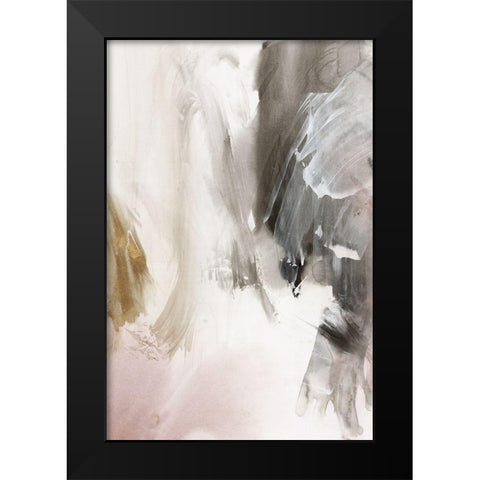 Laminate I  Black Modern Wood Framed Art Print by PI Studio