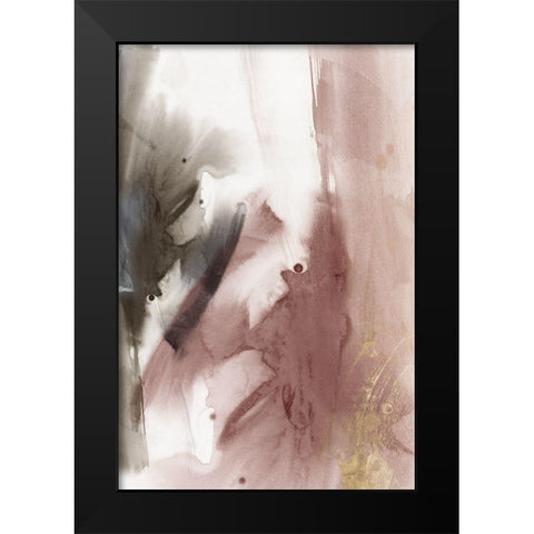 Laminate II  Black Modern Wood Framed Art Print by PI Studio