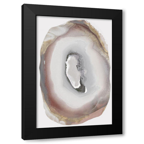 Gyre IÂ  Black Modern Wood Framed Art Print with Double Matting by PI Studio