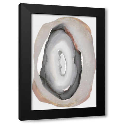 Gyre II Â  Black Modern Wood Framed Art Print with Double Matting by PI Studio