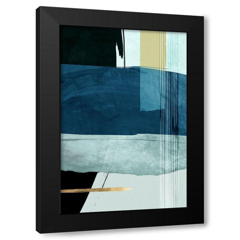 The Stars Edge I  Black Modern Wood Framed Art Print by PI Studio