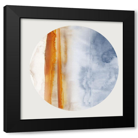 New Level I Black Modern Wood Framed Art Print by PI Studio