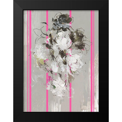 Lasting Evermore II Black Modern Wood Framed Art Print by PI Studio