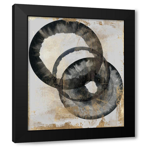 Peculiar  Black Modern Wood Framed Art Print with Double Matting by PI Studio