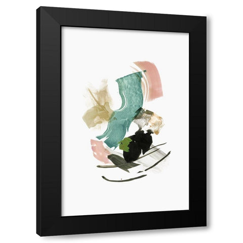 The Nymphs Reply II Black Modern Wood Framed Art Print by PI Studio