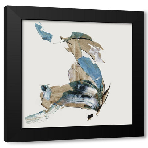 The Earth Has Care I  Black Modern Wood Framed Art Print with Double Matting by PI Studio