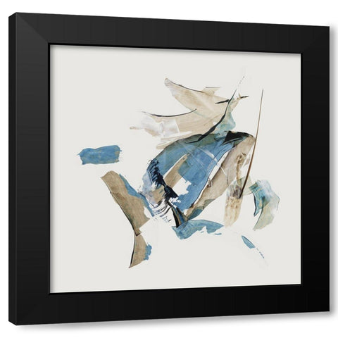 The Earth Has Care II Black Modern Wood Framed Art Print with Double Matting by PI Studio