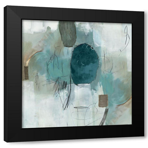 Internal Reflection  Black Modern Wood Framed Art Print with Double Matting by PI Studio