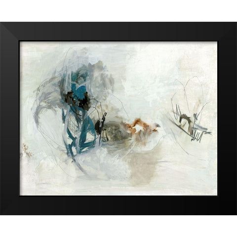 Into the Wild Black Modern Wood Framed Art Print by PI Studio