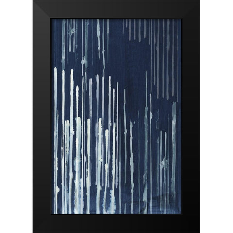 Pillars of Life II Black Modern Wood Framed Art Print by PI Studio