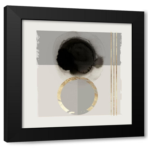 Dream Life Inspired II Black Modern Wood Framed Art Print with Double Matting by PI Studio