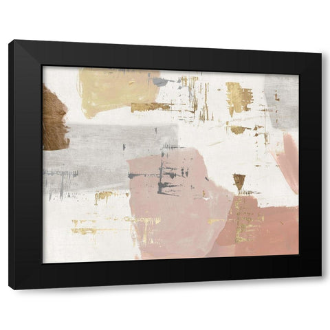 A Roses Touch  Black Modern Wood Framed Art Print with Double Matting by PI Studio