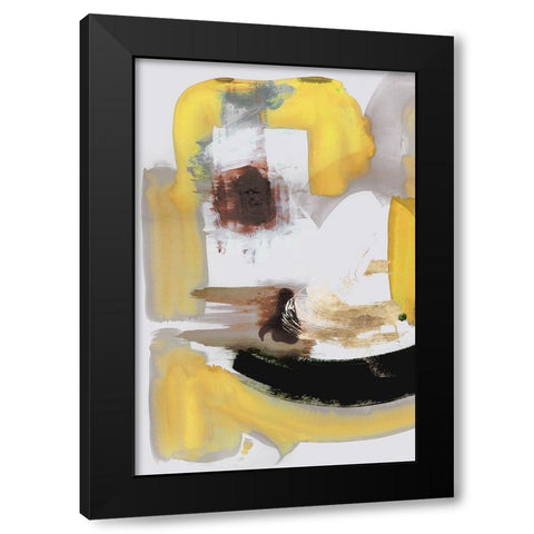 Lines Written in Early Spring II Black Modern Wood Framed Art Print by PI Studio