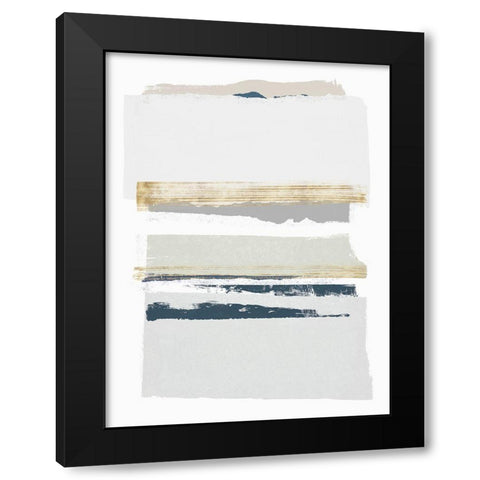 Boulevard I  Black Modern Wood Framed Art Print by PI Studio