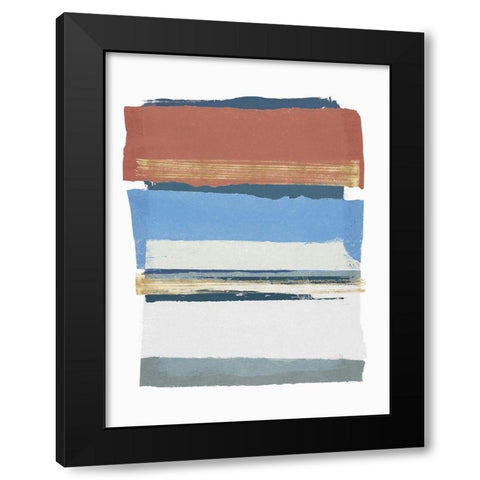 Sunset Boulevard II  Black Modern Wood Framed Art Print with Double Matting by PI Studio