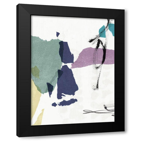 Grapeseed I  Black Modern Wood Framed Art Print with Double Matting by PI Studio